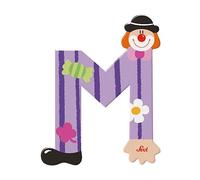 Lettre en Bois Clown M Sevi 1831 - Jouets en Bois décoration