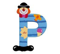 Lettre en Bois Clown P Sevi 1831 - Jouets en Bois décoration