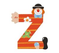 Lettre en Bois Clown Z Sevi 1831 - Jouets en Bois décoration