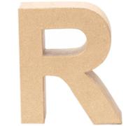 Lettre en Carton R, 17, 5x5, 5cm [Jouet]