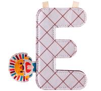 Lettre en tissu à suspendre E Jack (9,5 cm)