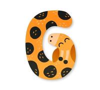 Lettre 'G' décorative en bois Animaux 7 cm Vilac® par Michelle C