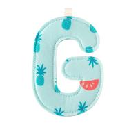 Lettre en tissu à suspendre G (9,5 cm)