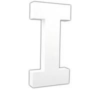 Lettre I 20,5cm - Blanc