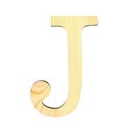 LETTRE J - 11.5 CM - BOIS