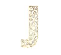 Lettre J En Bois Alphabet Géant Ajouré 24 Cm