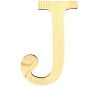 LETTRE J - 11.5 CM - BOIS