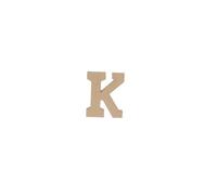 Lettre K kraft 20cm - Kraft