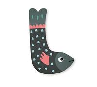 Lettre 'L' décorative en bois Animaux 7 cm Vilac® par Michelle C
