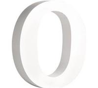 Lettre O - MDF Blanc - 11 cm - Rayher Blanc G