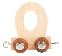 Lettre O Train en bois couleur Naturelle Small foot by Legler® -