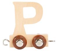 Lettre P Train en bois couleur Naturelle Small foot by Legler® -