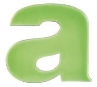 Lettre pour numéro de maison phosphorescent - ''A'' G