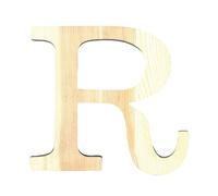 LETTRE R - 11.5 CM - BOIS