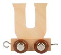 Lettre U Train en bois couleur Naturelle Small foot by Legler® -
