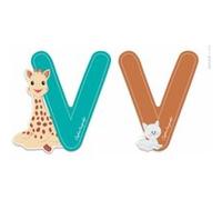 Lettre v sophie la girafe - janod G