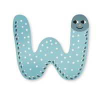 Lettre 'W' décorative en bois Animaux 7 cm Vilac® par Michelle C