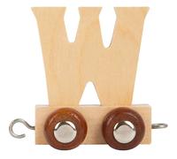 Lettre W Train en bois couleur Naturelle Small foot by Legler® -