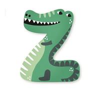 Lettre Z' décorative en bois Animaux 7 cm Vilac® par Michelle C