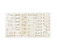 Lettres autocollantes - Étanche à la couleur - Lettres de scrapbooking | Pour cartes de vœux, conteneurs, fenêtres, portes, voitures, salles de classe, murs, panneaux en tissu