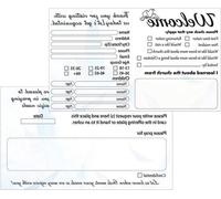 Lettres d'invitation pour le culte - Cartes d'invitation pour les nouveaux arrivants - Modèles d'impression recto-verso 7 x 5 pouces - Blanc et turquoise