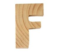 Lettres En Bois, 5x1cm, "F