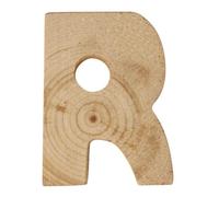Lettres En Bois, 5x1cm, "R