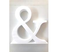 Lettres et Chiffres en polystyrène (h 50 cm)(&)