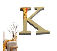 Lettres murales en acrylique - Autocollant mural miroir 3D - Lettres en acrylique doré clair pour décoration d'intérieur, mur, mur d'art DIY pour la maison, la chambre à coucher, le salon