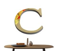 Lettres murales miroir en acrylique | Autocollant mural miroir 3D | Lettres en acrylique doré clair pour décoration d'intérieur, mur, mur d'art DIY pour la maison, la chambre à coucher, le salon