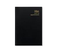Letts Agenda scolaire 2023/2024 avec rendez-vous Format A4 Noir