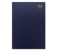 Letts Agenda scolaire semainier 2023/2024 format A4 Bleu