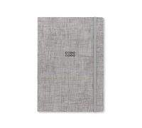 Letts Edge Agenda semainier 18 mois avec notes 2023/2024 Gris Format A5