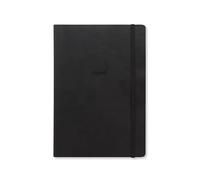 Letts of London Agenda semainier 2025 Edge A5 avec notes - Noir