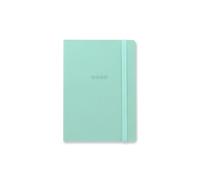 Letts of London Agenda semainier 2025 Edge A6 avec notes - Bleu canard
