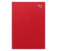 Letts of London Agenda semainier 2027 standard format A4 - Rouge 27-T31ZRD