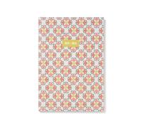 Letts of London akademischer Kalender Morocco A5 Tag pro Seite w/appts multilanguage Coral 25/26