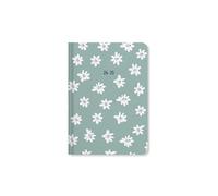 Letts of London Daisies Agenda académique 2024/2025 1 jour par page avec rendez-vous Menthe Format A6