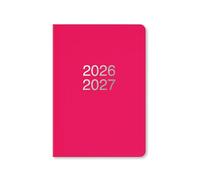 Letts of London Dazzle 27-030358 Agenda scolaire semainier 2026/2027 A5 Rose