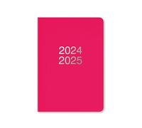 Letts of London Dazzle Agenda scolaire semainier 2024/2025 A5 - Rose