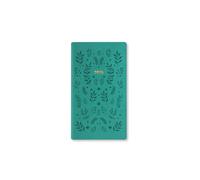 Letts of London Woodland Agenda semainier de poche 2025 Vert Format moyen