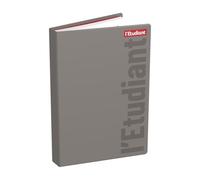 L'ETUDIANT Agenda Scolaire 2025 2026 Couverture PVC 12X18cm journalier - Taupe