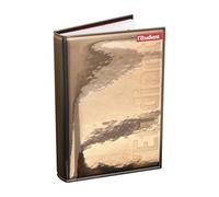 L'ETUDIANT Agenda Scolaire 2025-2026 Couverture PVC ouatinée 12x17cm journalier Or Rose