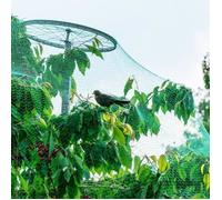 LEU Anti-oiseaux Filet de volière Maille 4*10M Protection pour Plante Légume Fruit Étang Jardin