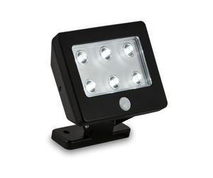 Leuchten Kollig - Projecteur - 2276065 - In tecteur De Mouvement - Détecteur Clair/Foncé - Zone De Détection 3m -Piles Incluses -12x9cm - Briloner