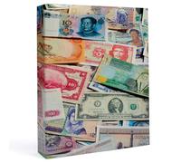 Leuchtturm 309759 Album de Billets de Banque Bills - Album de Collection pour 300 Billets de Banque - 100 Pochettes sans Acide ni plastifiant incluses