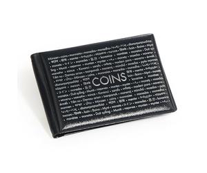 Leuchtturm 314775 Album de Poche Route pour 48 pièces de Monnaie jusqu'à 33 cm de diamètre - Format Horizontal 150 x 105 mm, Couverture Bleue