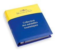 Leuchtturm 328823 Album numismatique Classic-Design Collection des médailles touristiques INCL. 8 Feuilles de Monnaies