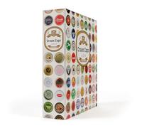Leuchtturm 363949 Album de Capsules Grande, Crown Caps - Anglais, avec 5 Pochettes COMPART pour 210 Capsules usagées