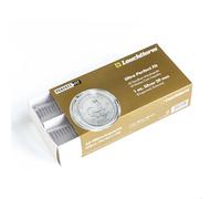 Leuchtturm 365350 Capsules pour pièces de Monnaie Ultra - 40 pièces pour 1 oz de Monnaie en Argent comme Krugerrand, Britannia - Transparent, 39 mm